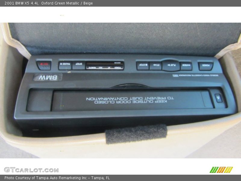 Oxford Green Metallic / Beige 2001 BMW X5 4.4i