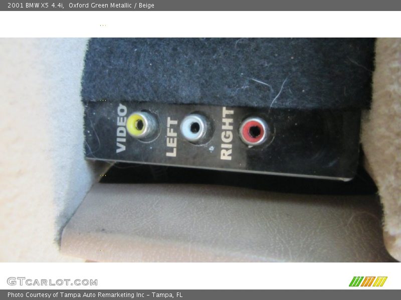Oxford Green Metallic / Beige 2001 BMW X5 4.4i