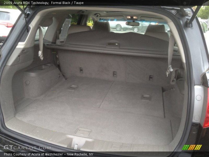 Formal Black / Taupe 2009 Acura MDX Technology