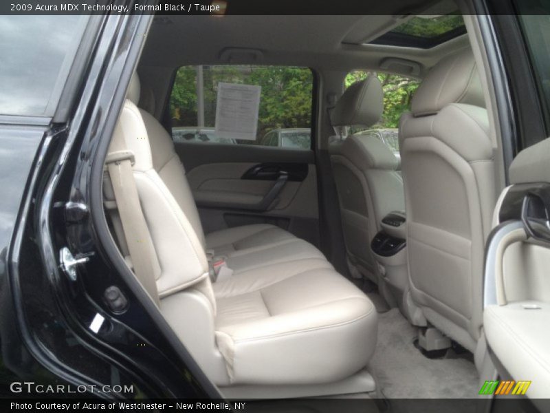 Formal Black / Taupe 2009 Acura MDX Technology