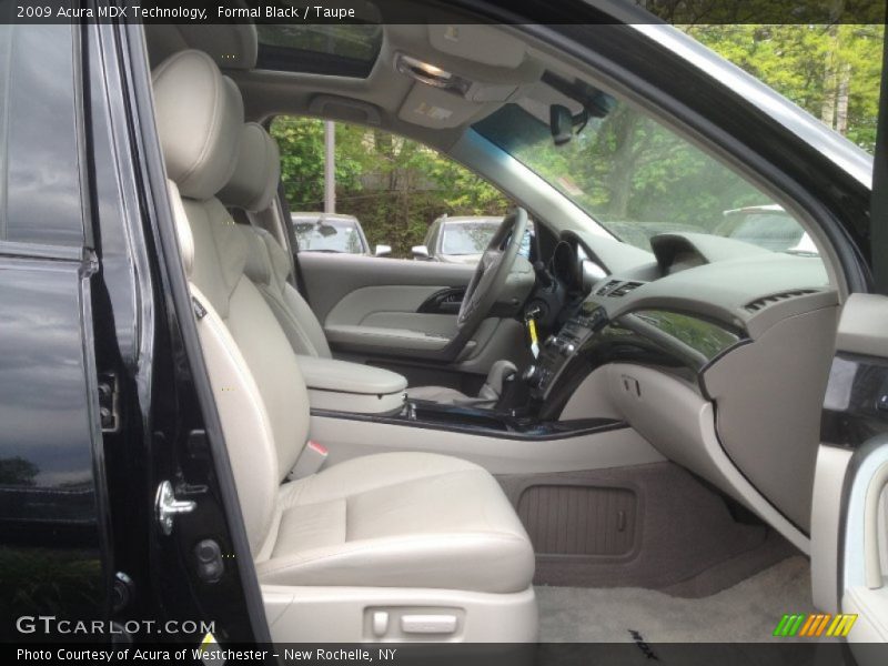 Formal Black / Taupe 2009 Acura MDX Technology