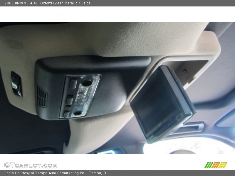 Oxford Green Metallic / Beige 2001 BMW X5 4.4i