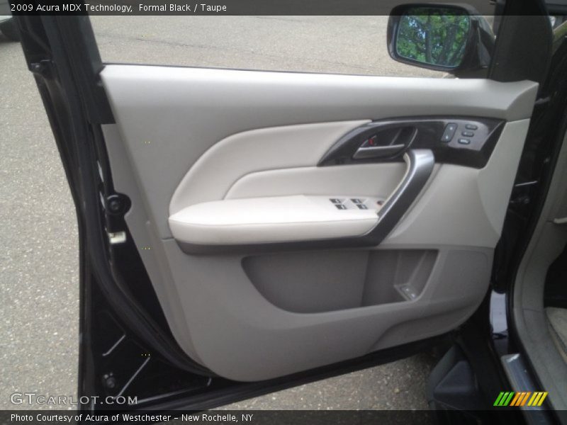Formal Black / Taupe 2009 Acura MDX Technology
