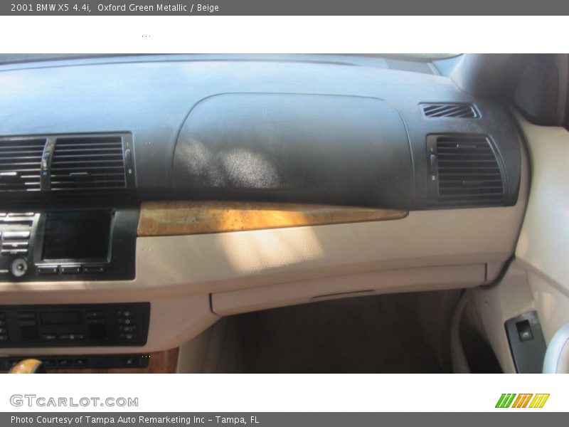 Oxford Green Metallic / Beige 2001 BMW X5 4.4i