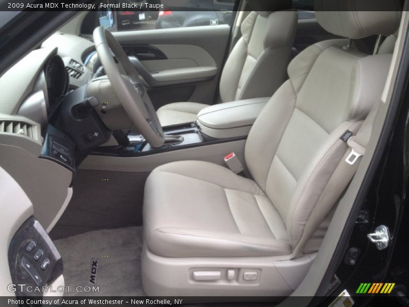 Formal Black / Taupe 2009 Acura MDX Technology