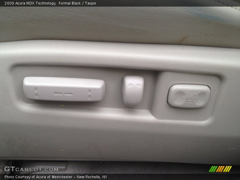 Formal Black / Taupe 2009 Acura MDX Technology