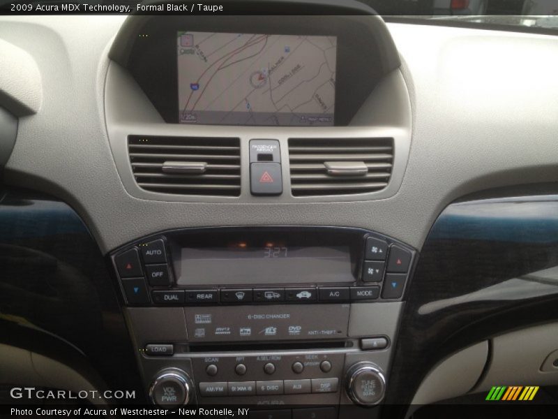 Formal Black / Taupe 2009 Acura MDX Technology