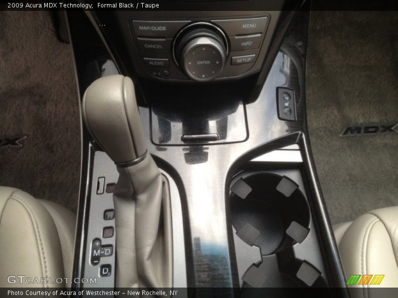Formal Black / Taupe 2009 Acura MDX Technology
