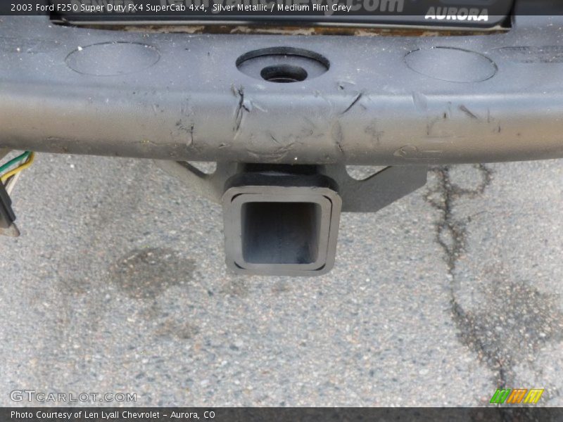 Silver Metallic / Medium Flint Grey 2003 Ford F250 Super Duty FX4 SuperCab 4x4