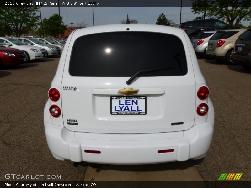 Arctic White / Ebony 2010 Chevrolet HHR LS Panel