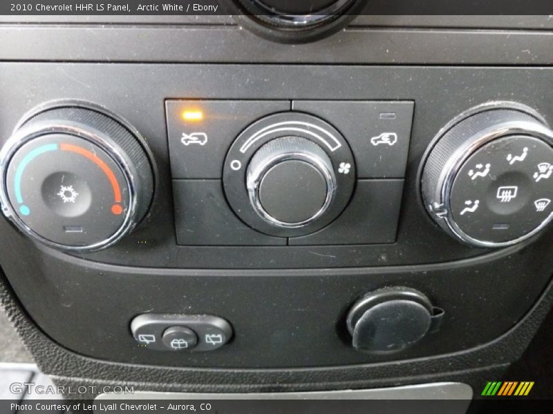 Controls of 2010 HHR LS Panel