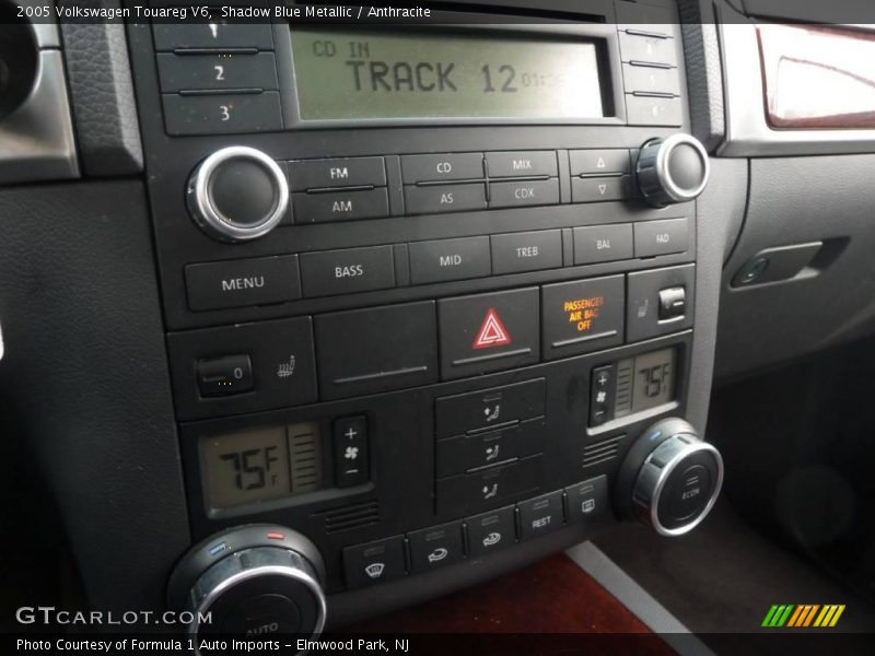 Shadow Blue Metallic / Anthracite 2005 Volkswagen Touareg V6