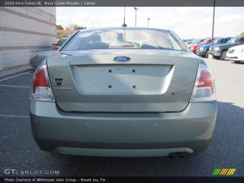 Moss Green Metallic / Camel 2009 Ford Fusion SE