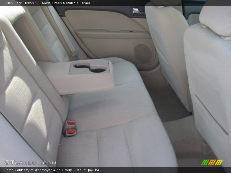 Moss Green Metallic / Camel 2009 Ford Fusion SE