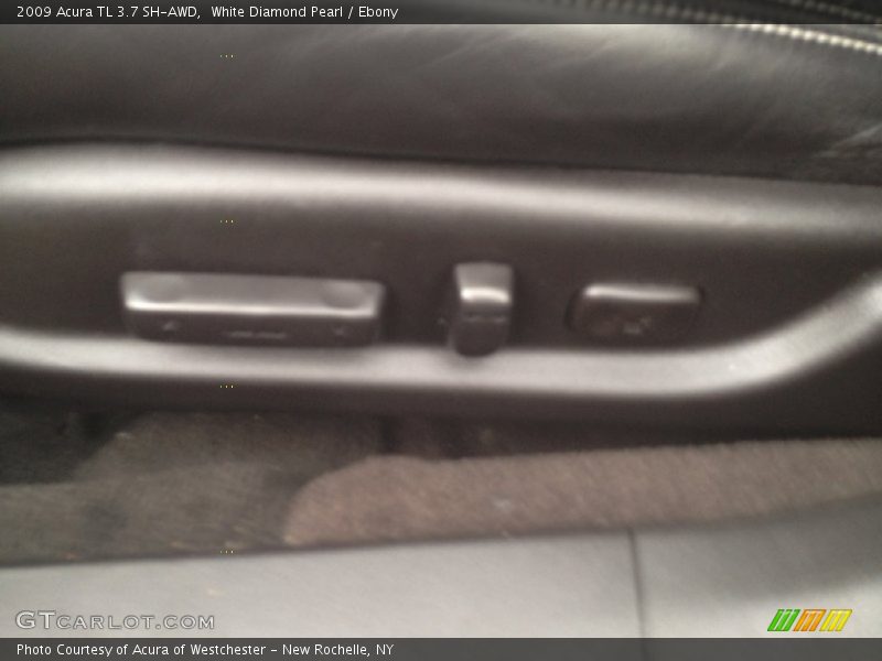 White Diamond Pearl / Ebony 2009 Acura TL 3.7 SH-AWD