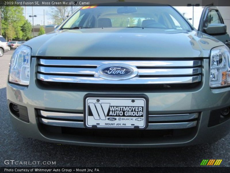 Moss Green Metallic / Camel 2009 Ford Fusion SE