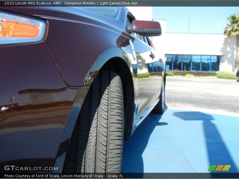 Cinnamon Metallic / Light Camel/Olive Ash 2010 Lincoln MKS EcoBoost AWD