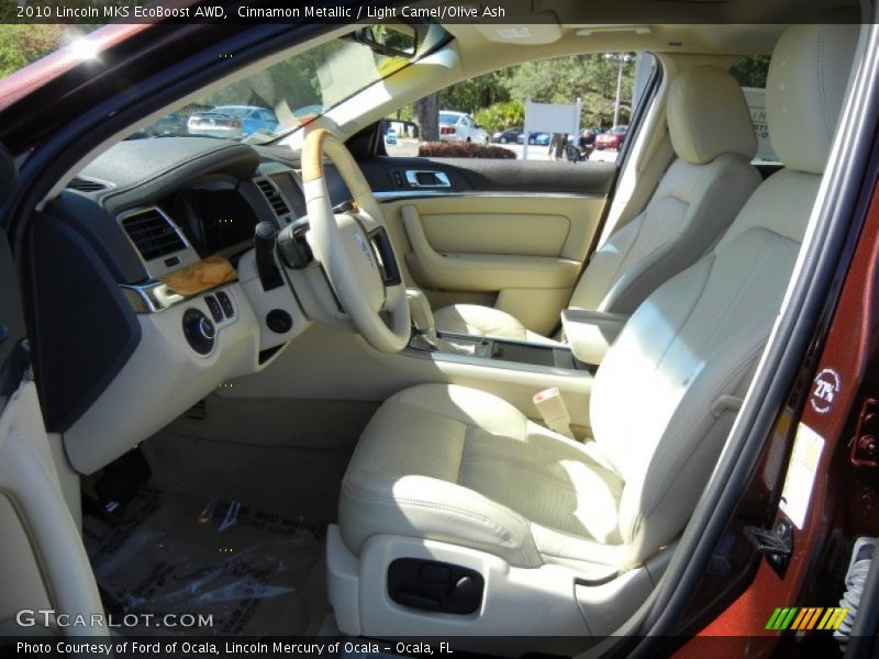 Cinnamon Metallic / Light Camel/Olive Ash 2010 Lincoln MKS EcoBoost AWD