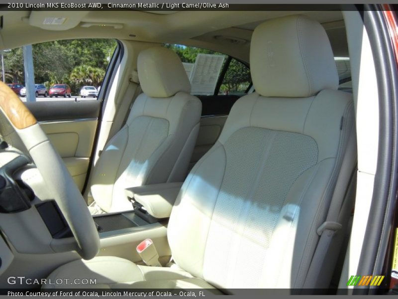 Cinnamon Metallic / Light Camel/Olive Ash 2010 Lincoln MKS EcoBoost AWD