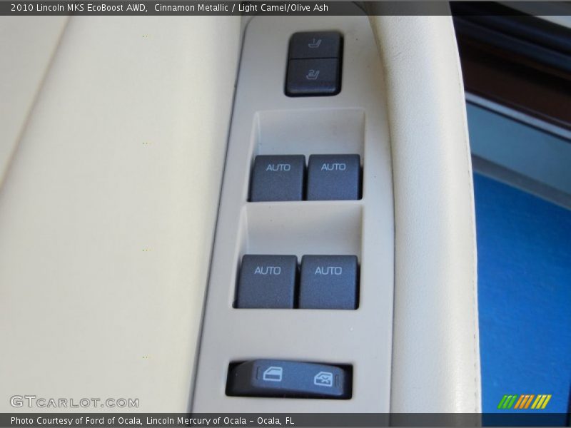 Cinnamon Metallic / Light Camel/Olive Ash 2010 Lincoln MKS EcoBoost AWD