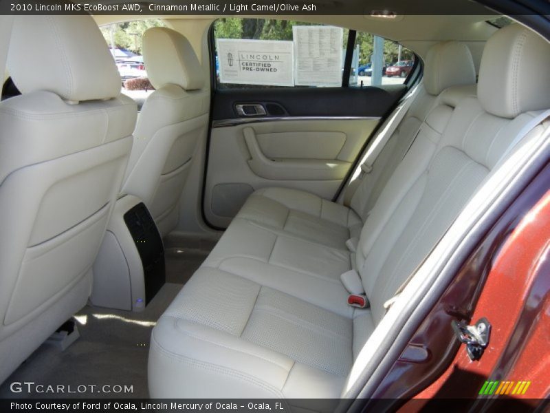 Cinnamon Metallic / Light Camel/Olive Ash 2010 Lincoln MKS EcoBoost AWD