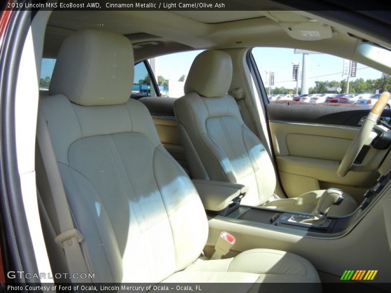 Cinnamon Metallic / Light Camel/Olive Ash 2010 Lincoln MKS EcoBoost AWD
