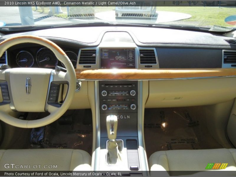 Cinnamon Metallic / Light Camel/Olive Ash 2010 Lincoln MKS EcoBoost AWD