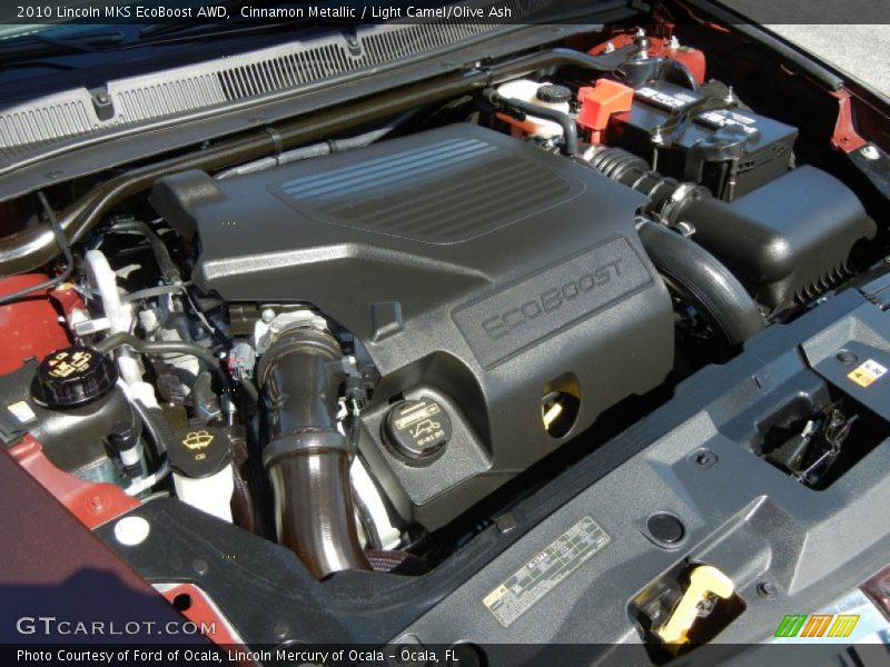 Cinnamon Metallic / Light Camel/Olive Ash 2010 Lincoln MKS EcoBoost AWD