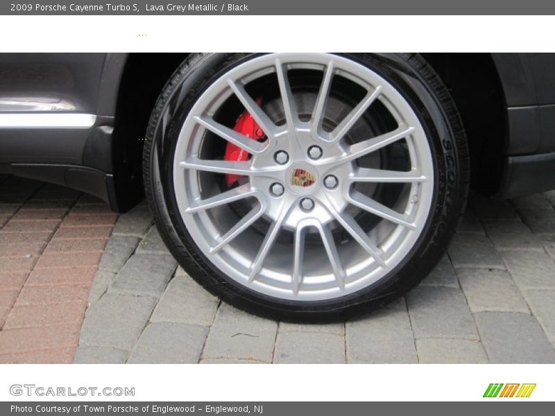 Lava Grey Metallic / Black 2009 Porsche Cayenne Turbo S