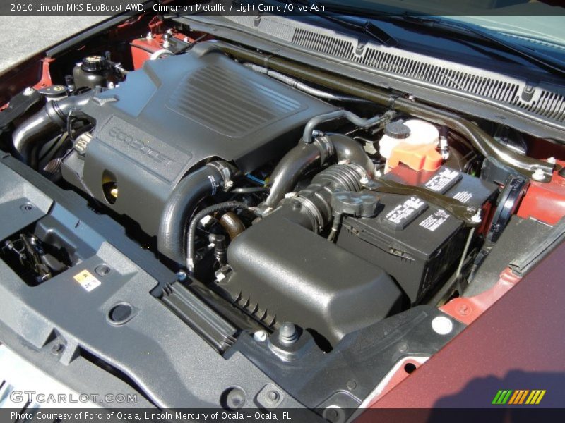 Cinnamon Metallic / Light Camel/Olive Ash 2010 Lincoln MKS EcoBoost AWD