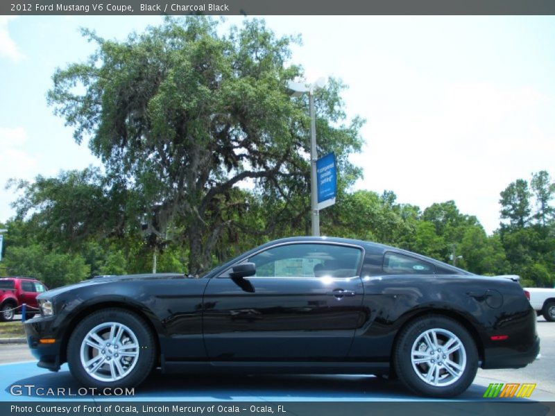 Black / Charcoal Black 2012 Ford Mustang V6 Coupe