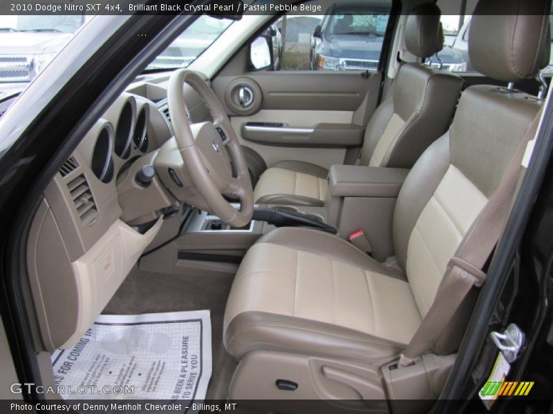  2010 Nitro SXT 4x4 Pastel Pebble Beige Interior