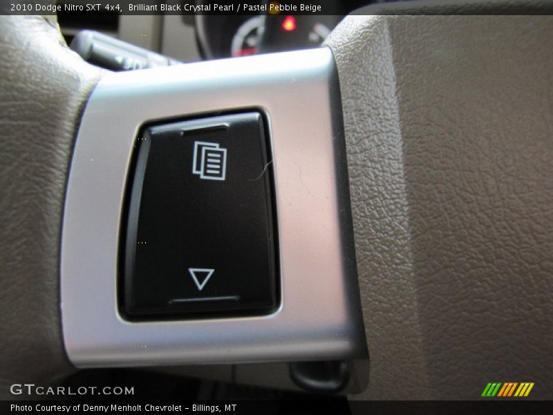 Brilliant Black Crystal Pearl / Pastel Pebble Beige 2010 Dodge Nitro SXT 4x4