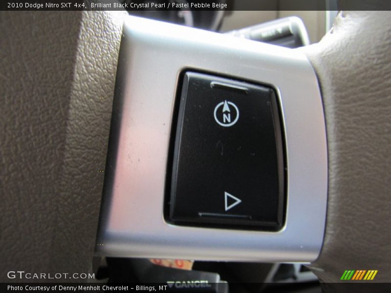 Brilliant Black Crystal Pearl / Pastel Pebble Beige 2010 Dodge Nitro SXT 4x4