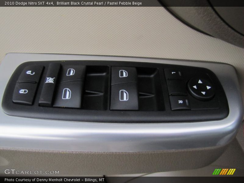 Brilliant Black Crystal Pearl / Pastel Pebble Beige 2010 Dodge Nitro SXT 4x4
