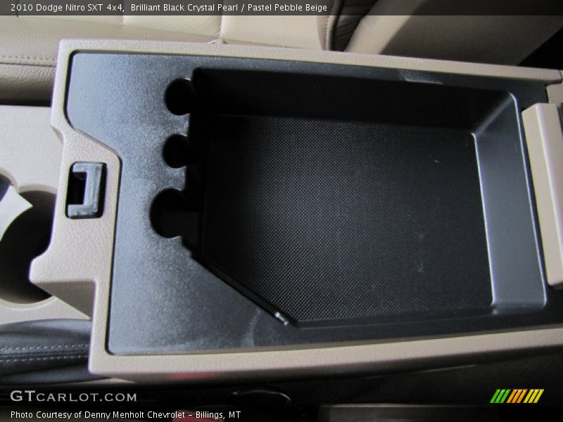 Brilliant Black Crystal Pearl / Pastel Pebble Beige 2010 Dodge Nitro SXT 4x4