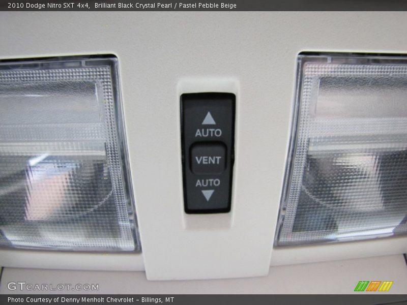 Brilliant Black Crystal Pearl / Pastel Pebble Beige 2010 Dodge Nitro SXT 4x4
