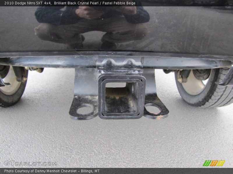 Brilliant Black Crystal Pearl / Pastel Pebble Beige 2010 Dodge Nitro SXT 4x4