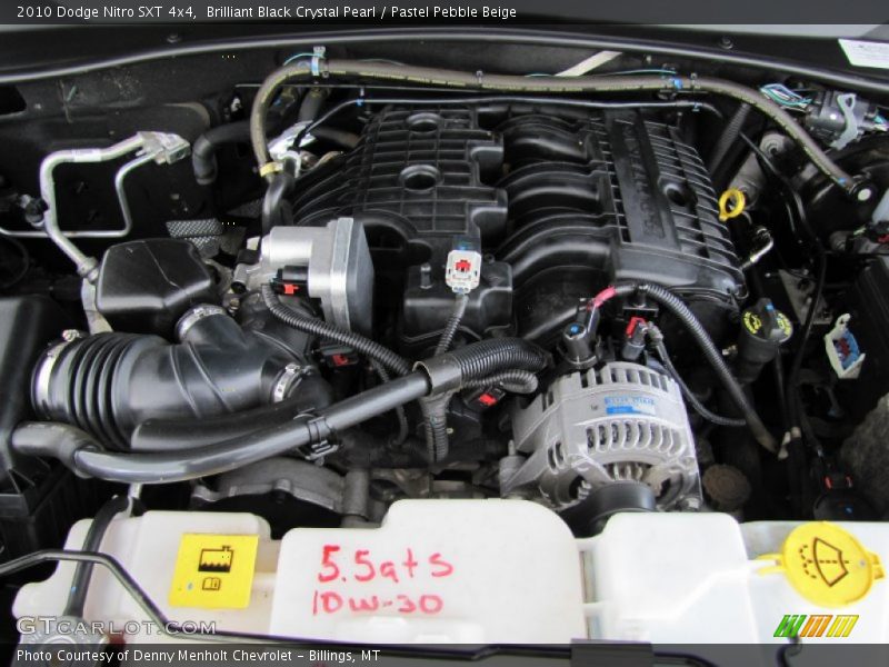  2010 Nitro SXT 4x4 Engine - 4.0 Liter SOHC 24-Valve V6