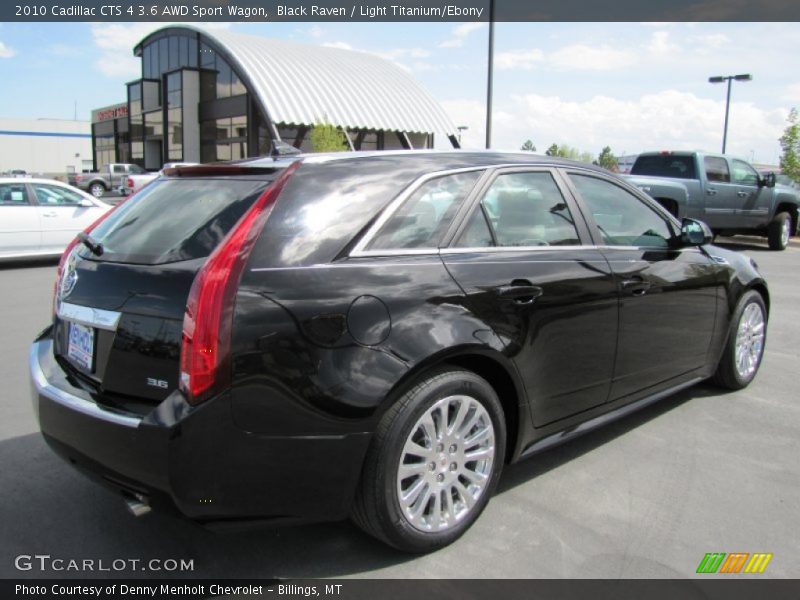 Black Raven / Light Titanium/Ebony 2010 Cadillac CTS 4 3.6 AWD Sport Wagon