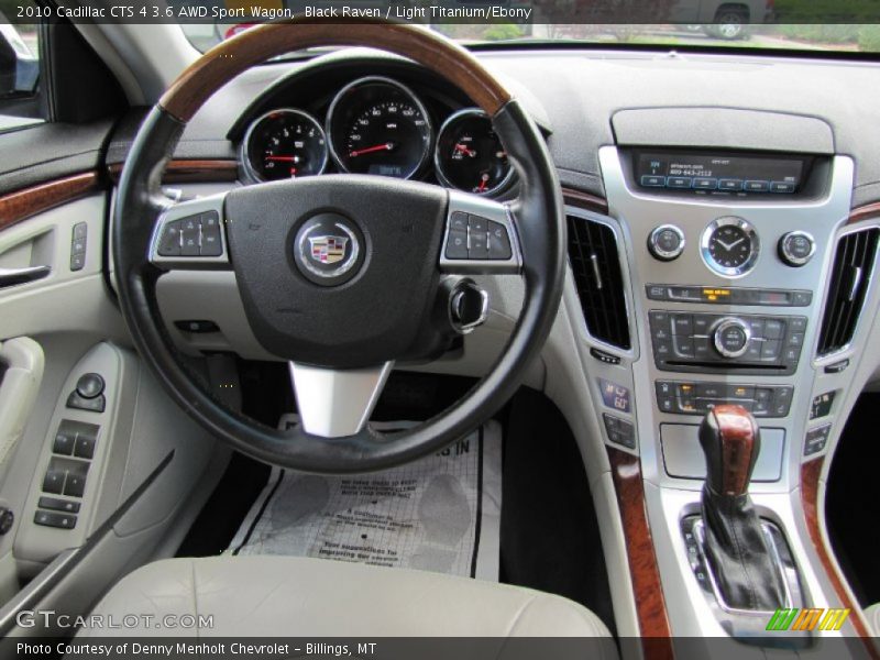 Black Raven / Light Titanium/Ebony 2010 Cadillac CTS 4 3.6 AWD Sport Wagon