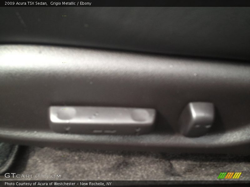 Grigio Metallic / Ebony 2009 Acura TSX Sedan