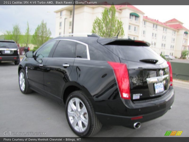 Black Raven / Ebony/Titanium 2011 Cadillac SRX 4 V6 Turbo AWD