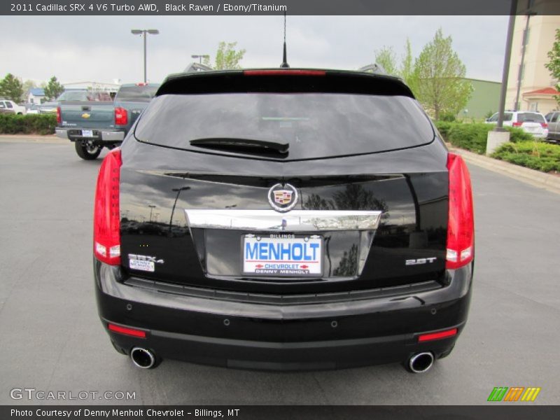 Black Raven / Ebony/Titanium 2011 Cadillac SRX 4 V6 Turbo AWD