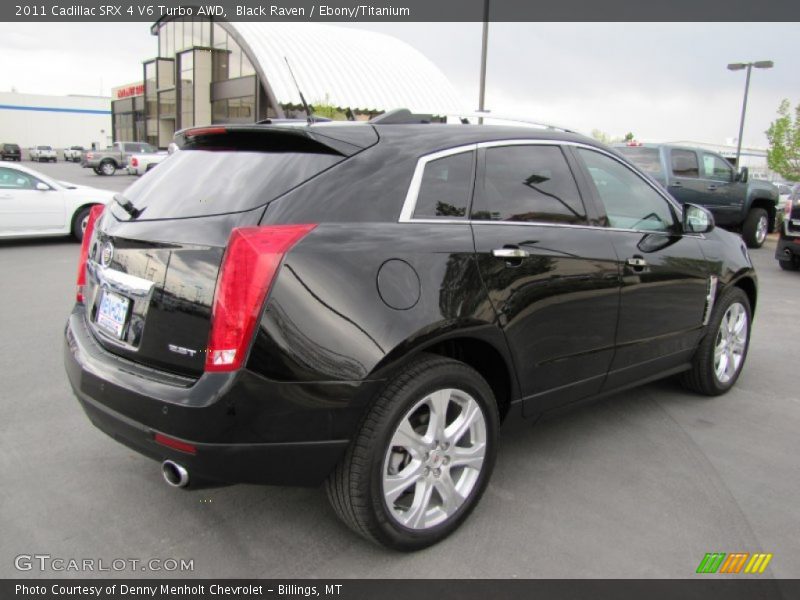Black Raven / Ebony/Titanium 2011 Cadillac SRX 4 V6 Turbo AWD