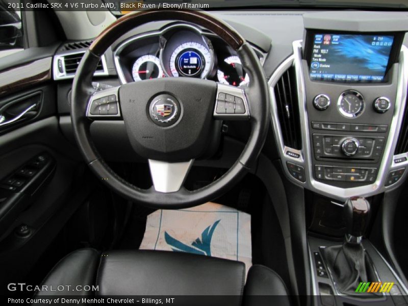 Dashboard of 2011 SRX 4 V6 Turbo AWD