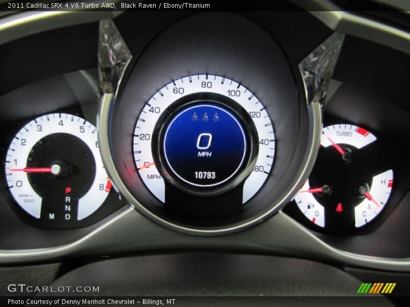  2011 SRX 4 V6 Turbo AWD 4 V6 Turbo AWD Gauges