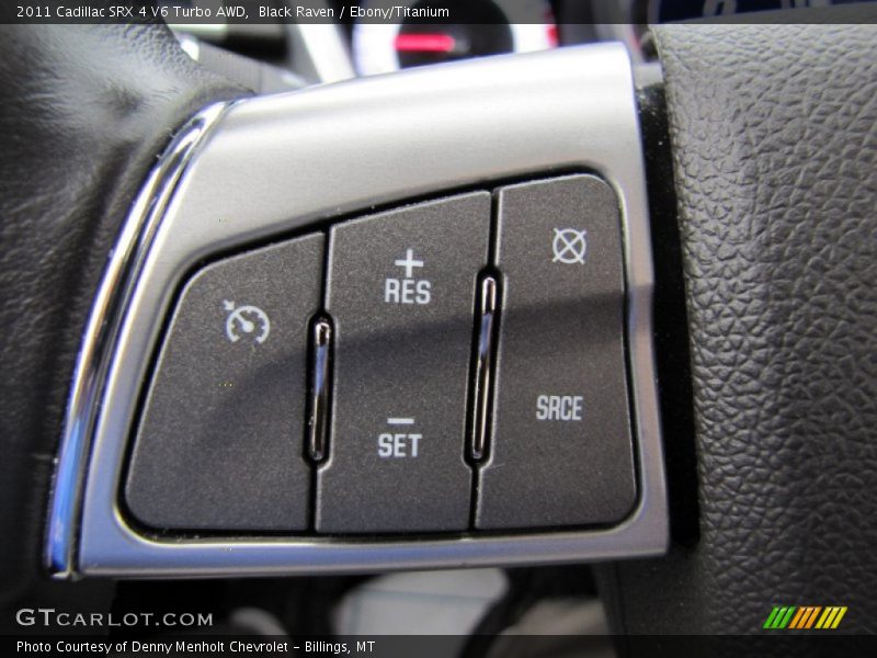 Controls of 2011 SRX 4 V6 Turbo AWD