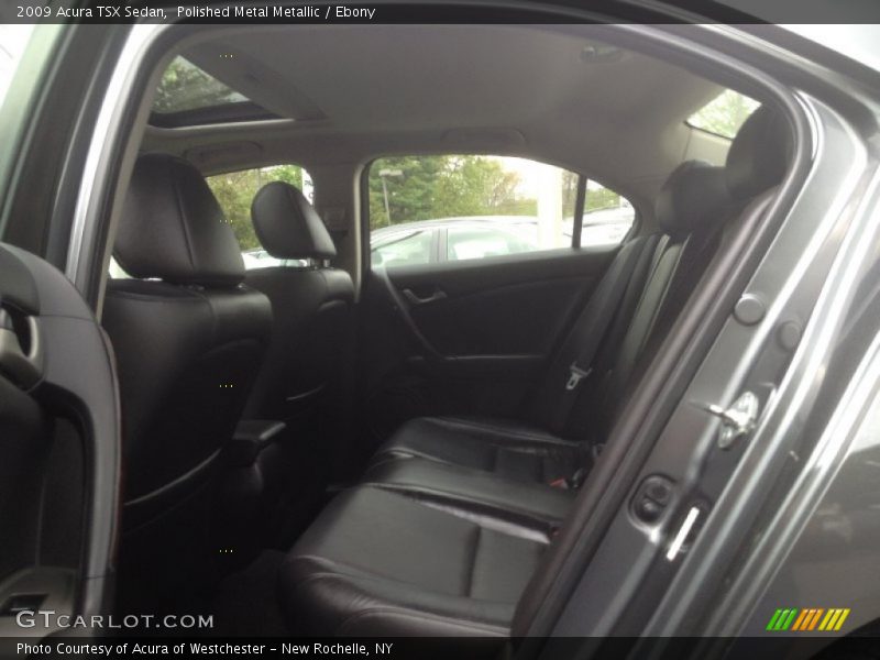 Polished Metal Metallic / Ebony 2009 Acura TSX Sedan