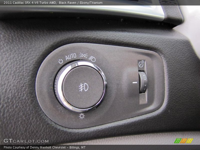 Black Raven / Ebony/Titanium 2011 Cadillac SRX 4 V6 Turbo AWD